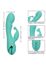 California Dreaming Tahoe Temptation Silicone Rabbit Vibrator
