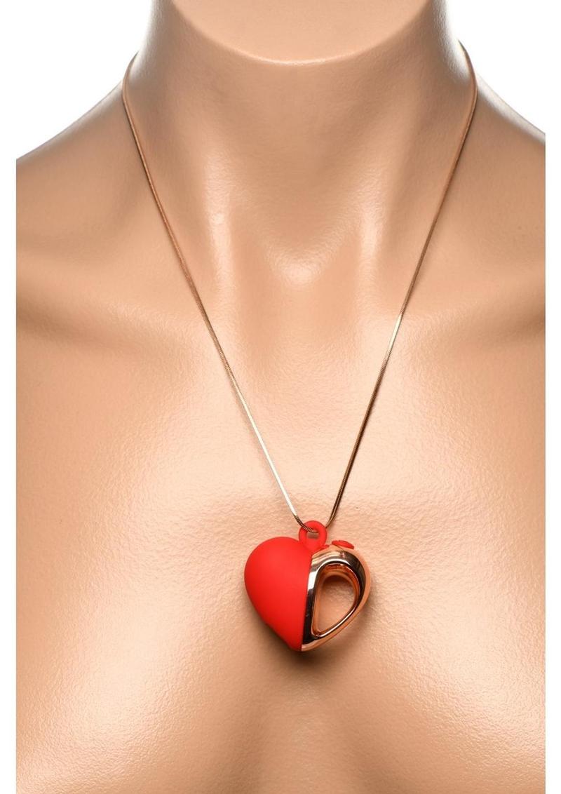 CHARMED 10X Vibrating Heart Necklace
