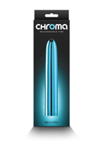Chroma Classic Rechargeable Vibrator - Teal - 7in