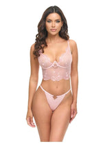Clarissa Bustier - Pink - Small - Set