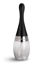 Cleanstream Automatic Rechargeable Silicone Bulb with 5 Jet Nozzle - Black/Clear