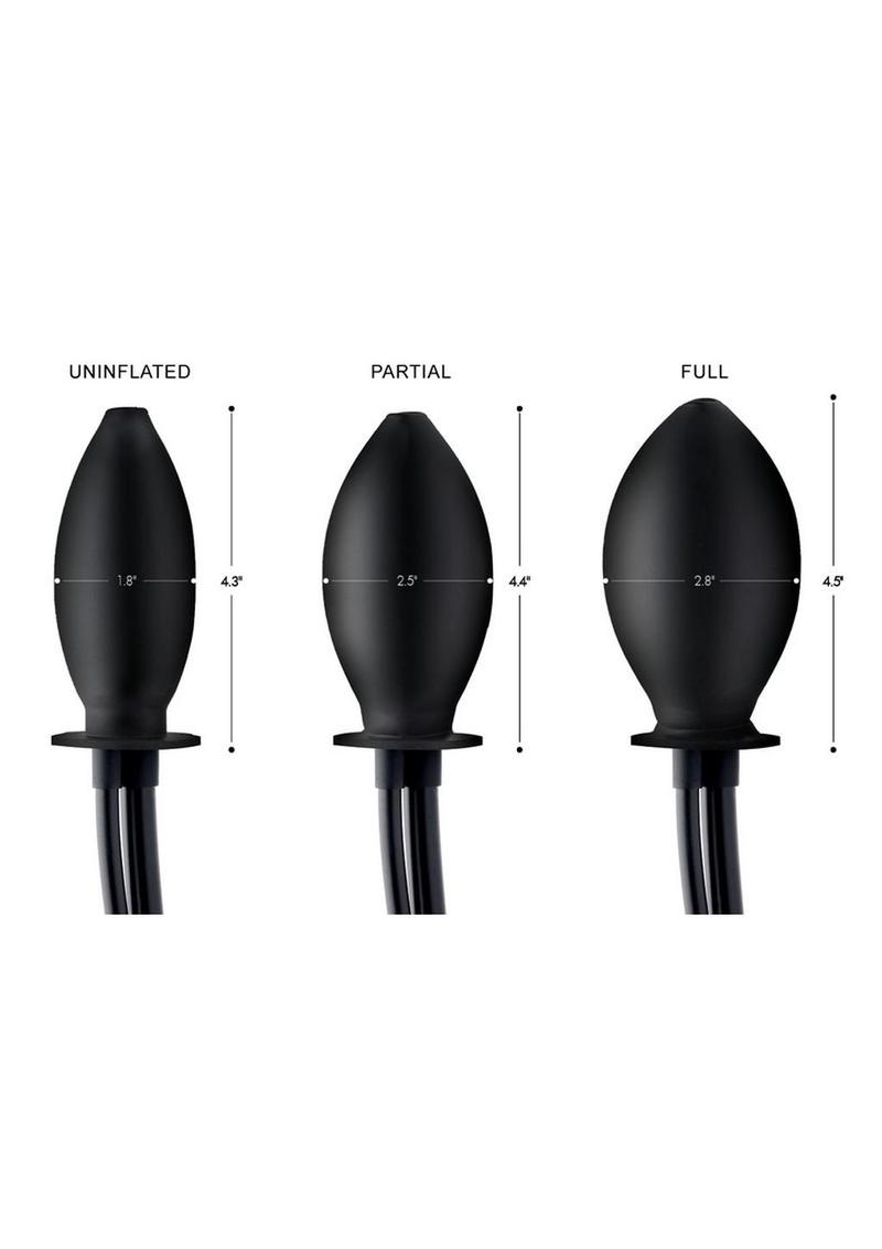 Clean Stream Inflatable Enema Plug Premium Silicone