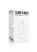 Clone A Willy Plus Balls Kit Make a Vibrating Replica of Your Penis And Balls