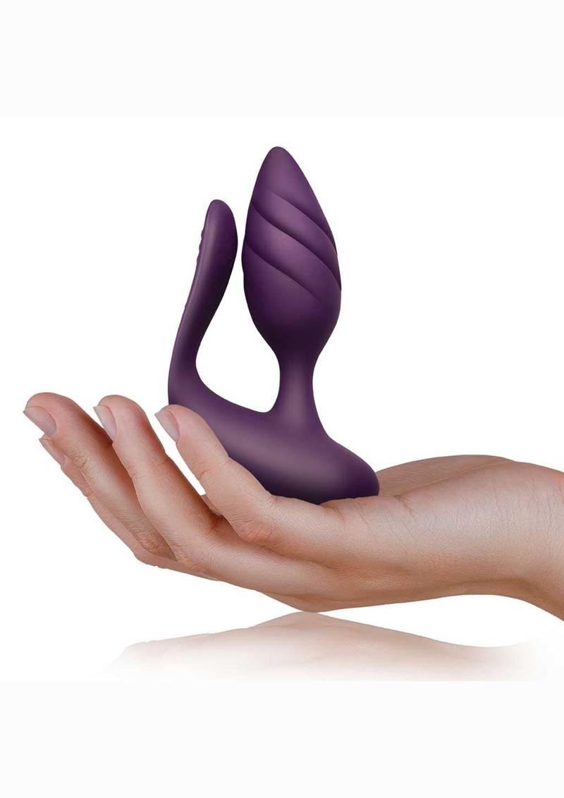 Cocktail Rechargeable Couples Vibrator with Remote Control Vibrators