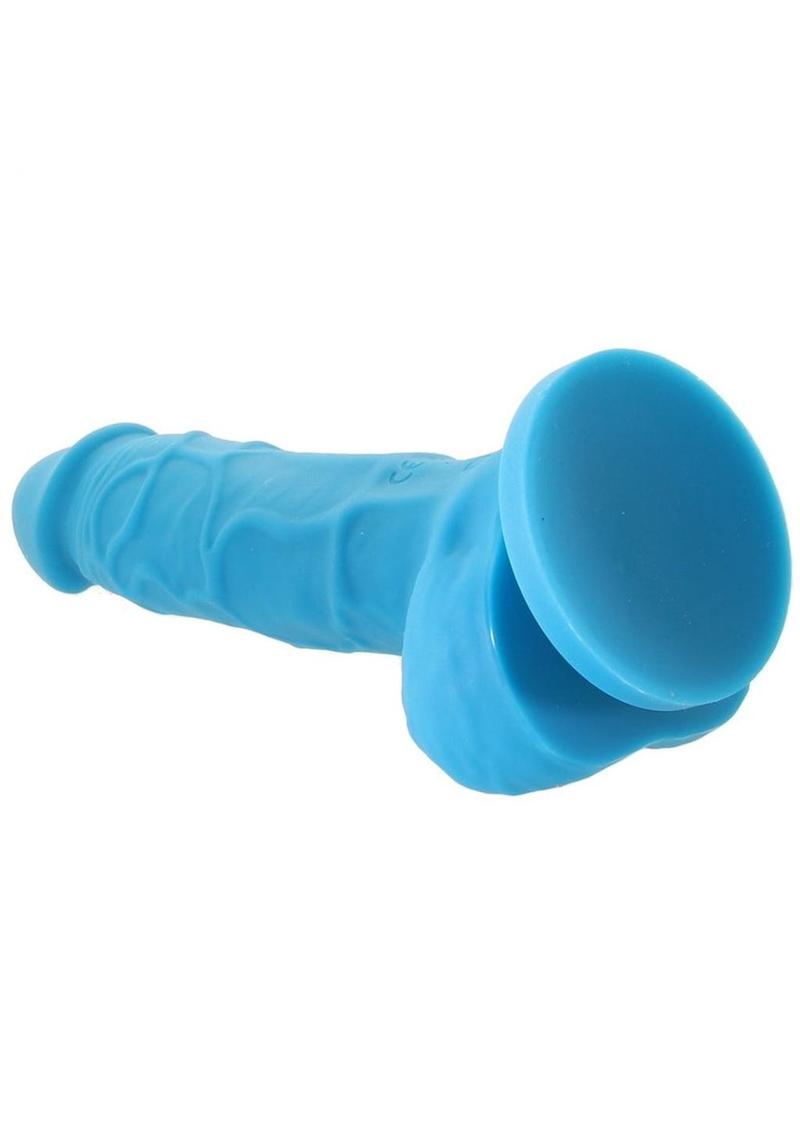 Colours Pleasures Vibrating Dildo with Balls