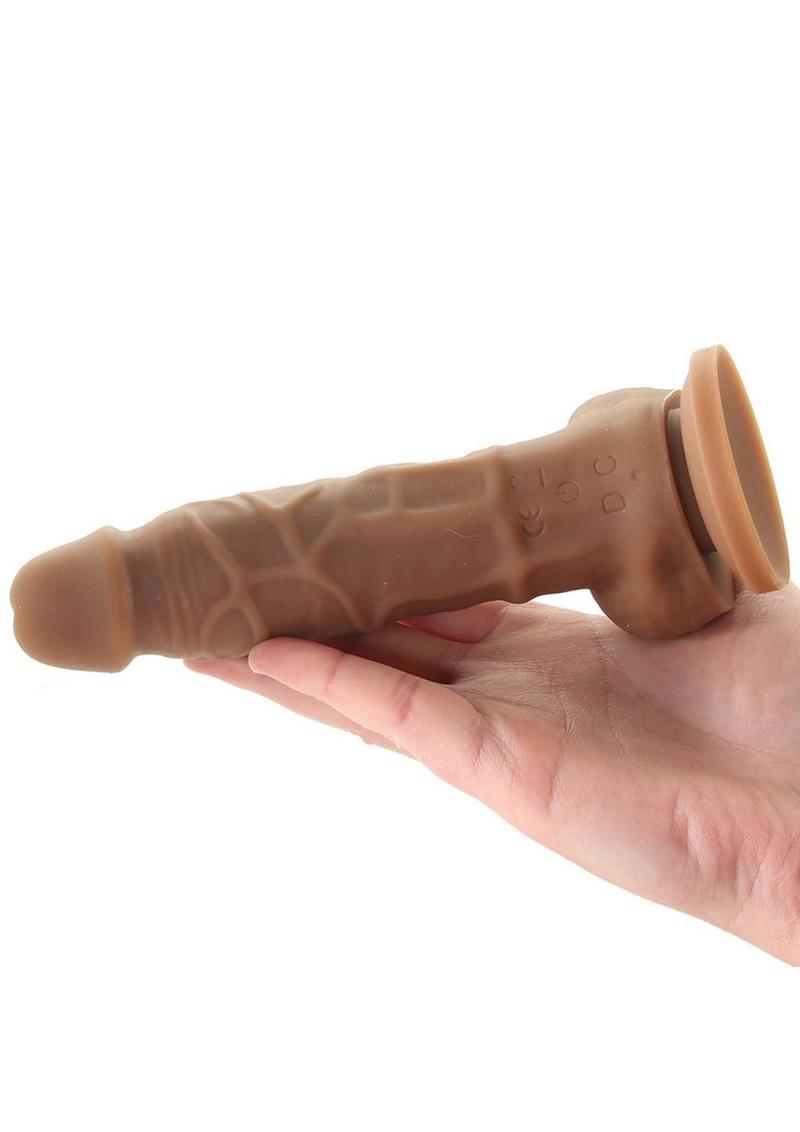 Colours Pleasures Vibrating Dildo with Balls