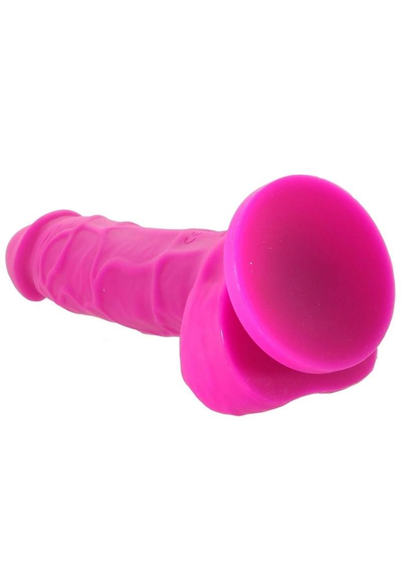 Colours Pleasures Vibrating Dildo with Balls