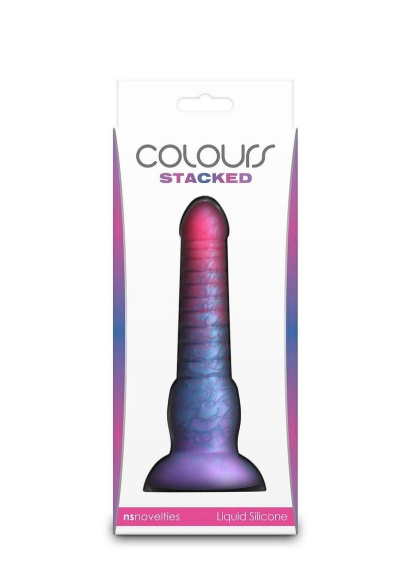 Colours Stacked Waterproof And Premium Silicone Dildo