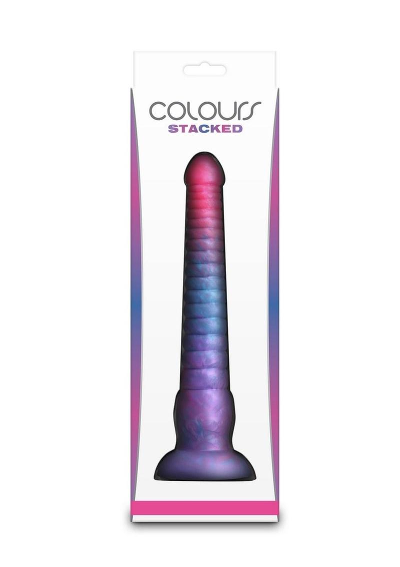 Colours Stacked Waterproof And Premium Silicone Dildo