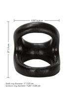 Colt Snug Tugger Dual Support Cock Ring