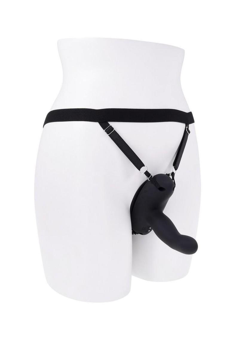 Evolved Come Closer Strap-On Vibrator