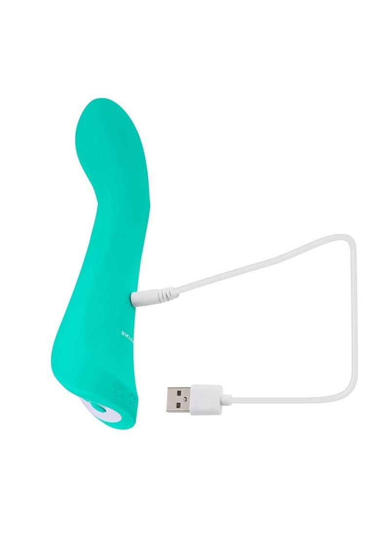 Evolved Come With Me Vibrator – Rechargeable Silicone G-Spot Massager