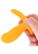 CreamsicleSilicone Rechargeable Wearable Remote Control Vibrators