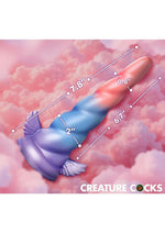 Deluxe Dream Rider Vibrating Unicorn Silicone Dildo