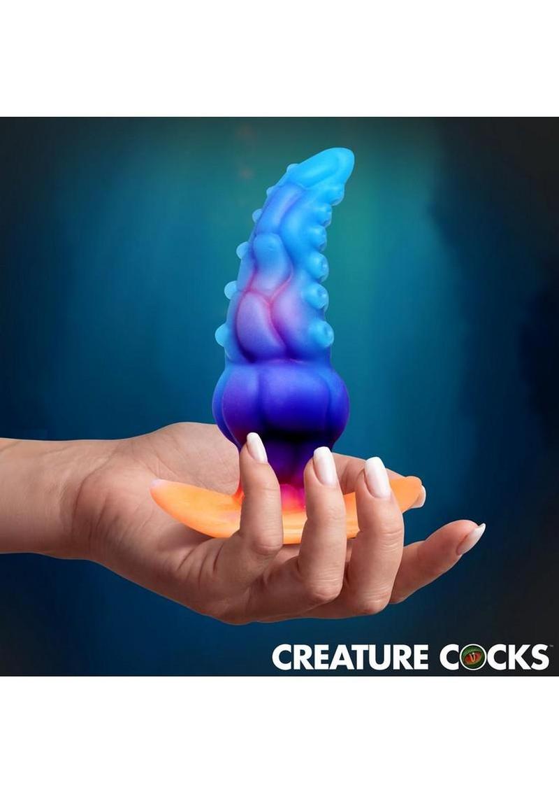 Glowtopus Glow in the Dark Silicone Anal Plug