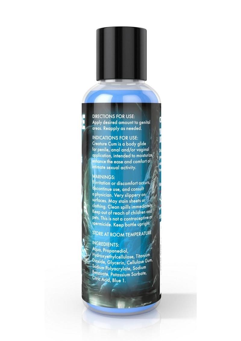 Creature Cum Blue Unscented Jizz Water Based Lubricant - Blue - 4oz