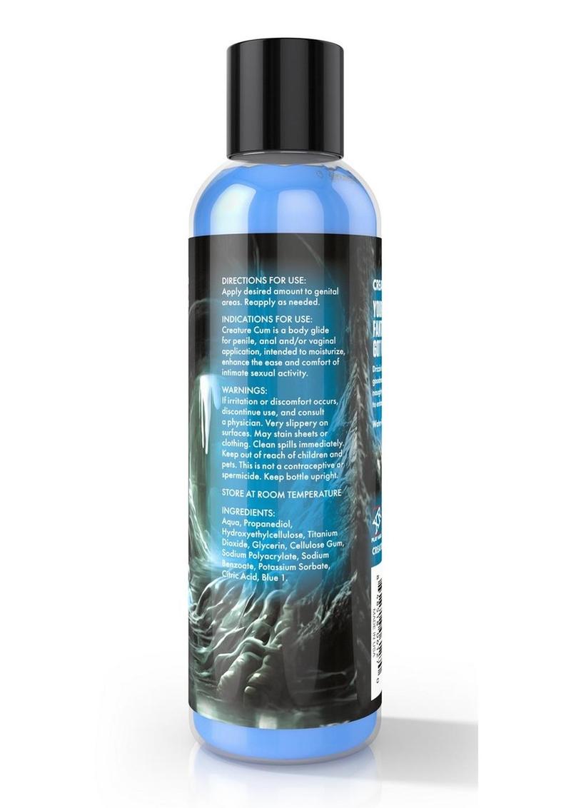 Creature Cum Blue Unscented Jizz Water Based Lubricant - Blue - 8oz