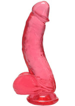 Crystal Jellies Curved Realistic Dildos