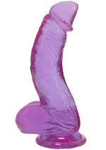 Crystal Jellies Curved Realistic Dildos