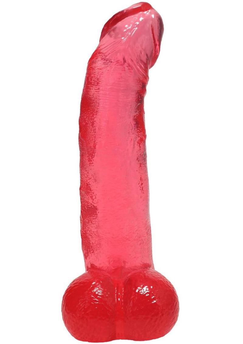 Crystal Jellies Curved Realistic Dildos