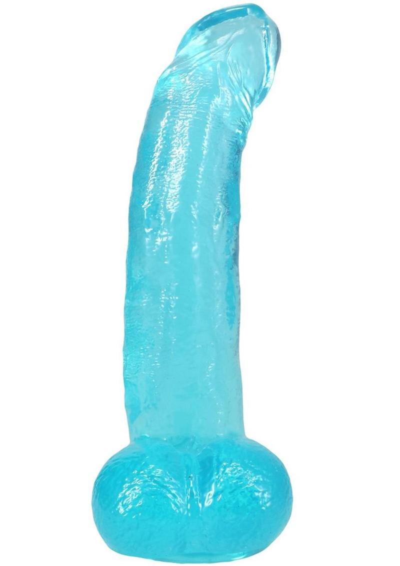 Crystal Jellies Curved Realistic Dildos