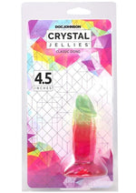 Crystal Jellies Dildo - Rainbow - 4.5in