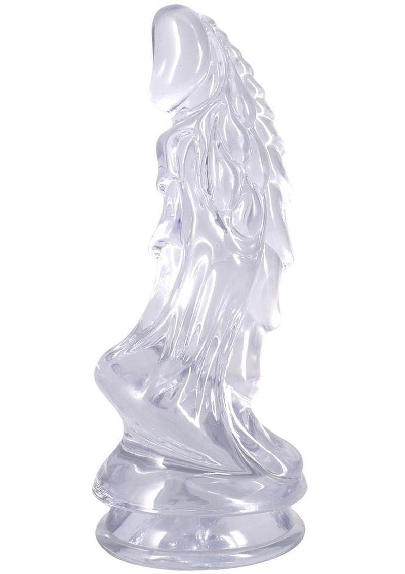 Crystal Jellies Mythical Invader Dildo - Clear