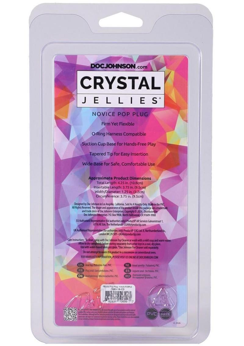 Crystal Jellies Novice Pop Plug