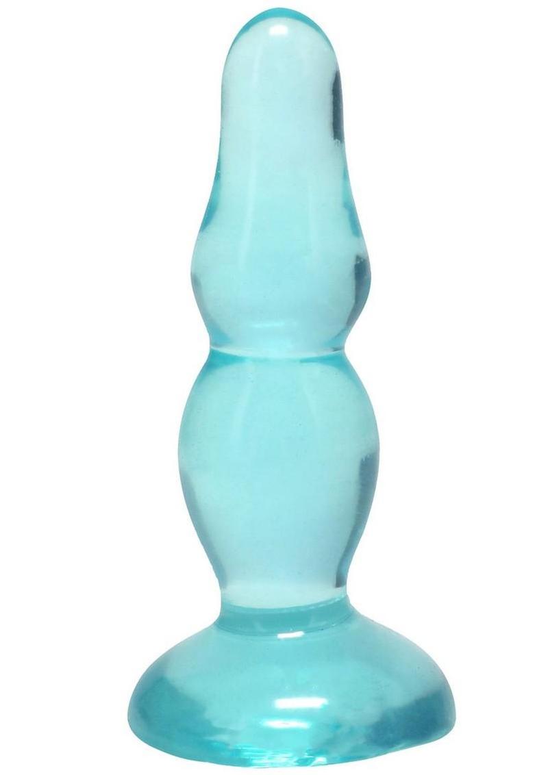 Crystal Jellies Novice Pop Plug - Teal - 4in