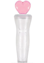 Crystal Premium Glass Heart of Glass - Pink