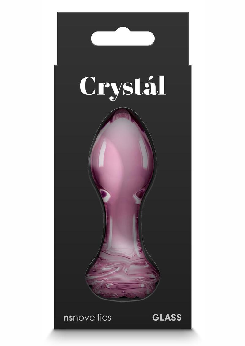 Crystal Premium Glass Rose Probe Elegant Anal Plug