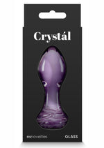 Crystal Premium Glass Rose Probe Elegant Anal Plug
