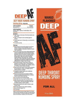 Deep AF Mango Numbing Spray