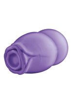 Delite Heated Rose Rechargeable Handheld Masturbator