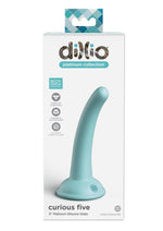 Dillio Platinum Curious Five Platinum Silicone Dildo