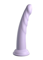 Dillio Platinum Slim Body-Safe Seven Silicone Lavender Dildo
