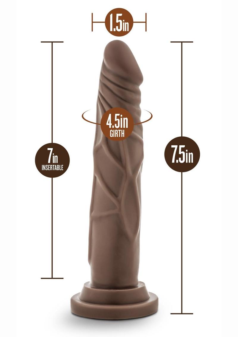 Dr. Skin Posable Silicone Dildo with Suction Cup