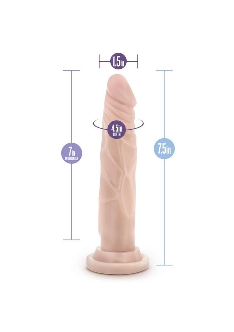 Dr. Skin Posable Silicone Dildo with Suction Cup