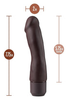 Dr. Steve Vibrating Chocolate Real Feel Toy Dildo