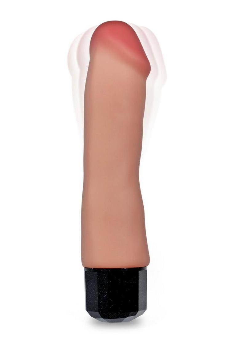 Dr. Skin Silicone Dr. Avery Rechargeable Vibrating Dildo - Vanilla - 7.5in