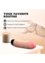 Dr. Skin Silicone Realistic Vibrating Dildo