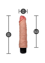 Dr. Skin Silicone Realistic Vibrating Dildo