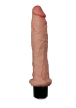 Dr. Skin Silicone Dr. Webber Rechargeable Vibrating Dildo - Vanilla - 9.75in