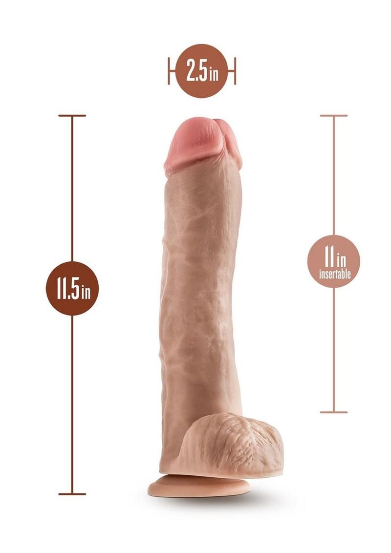 Dr. Skin Silver Collection Mr. Savage Dildo with Suction Cup