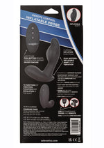 Eclipse Inflatable Probe Silicone Anal Pleasure With Remote Control Vibrators