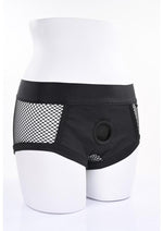 EM.EX. Fit Harness Fishnet Sexy Mesh Strap-On