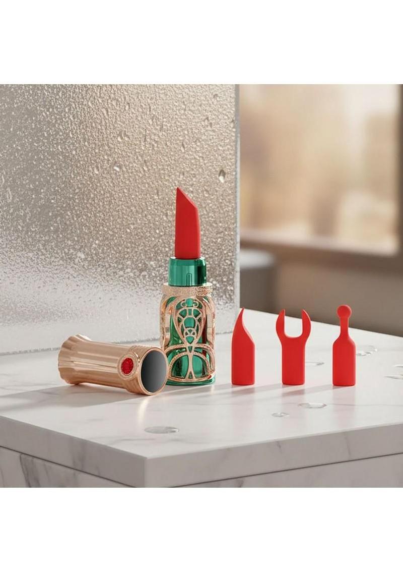 Emerald Kiss Lipstick Vibrator