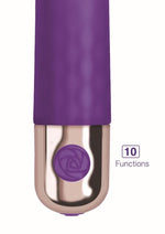 Exciter Super Charged Travel Vibe Rechargeable Silicone Vibrator