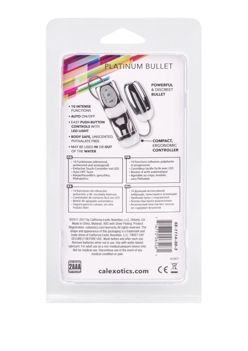 Calexotics Gold Power Bullet with Wired Remote Control