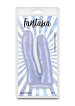 Fantasia Double Trouble Dildo - Lavender/Purple